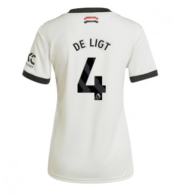 Manchester United Matthijs de Ligt #4 Tredjetröja Dam 2024-25 Kortärmad